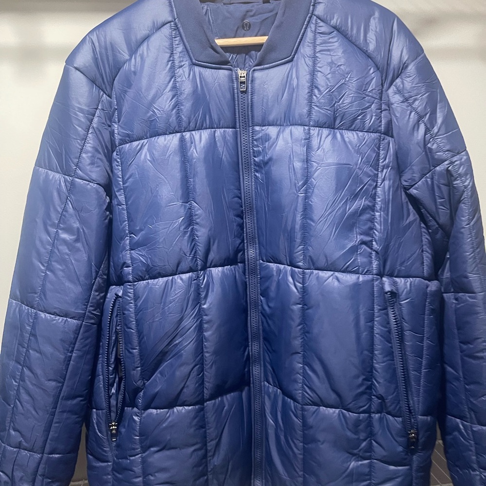 Lululemon Indigo Bomber jacket. Size XL